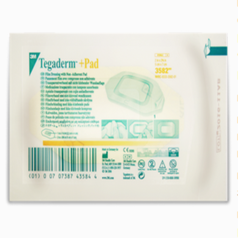 Плівкова пов'язка з подушечкою, що не прилипає Tegaderm TM +Pad, 9 см х 20 см